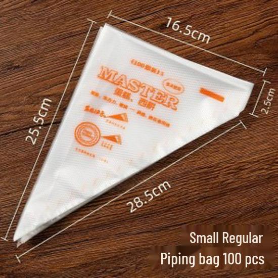 Extra-Thick Large Disposable Piping Bag for Icing, Baking, Baby Food, and Grout