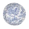 Navy Blue Toile De Jouy Bucket Hat Women Unisex Unisex Fashion French Countryside Floral Summer Fisherman Cap