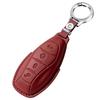 For Hongqi HQ9 car key cover first-layer cowhide high-end key case buckle interior modification
