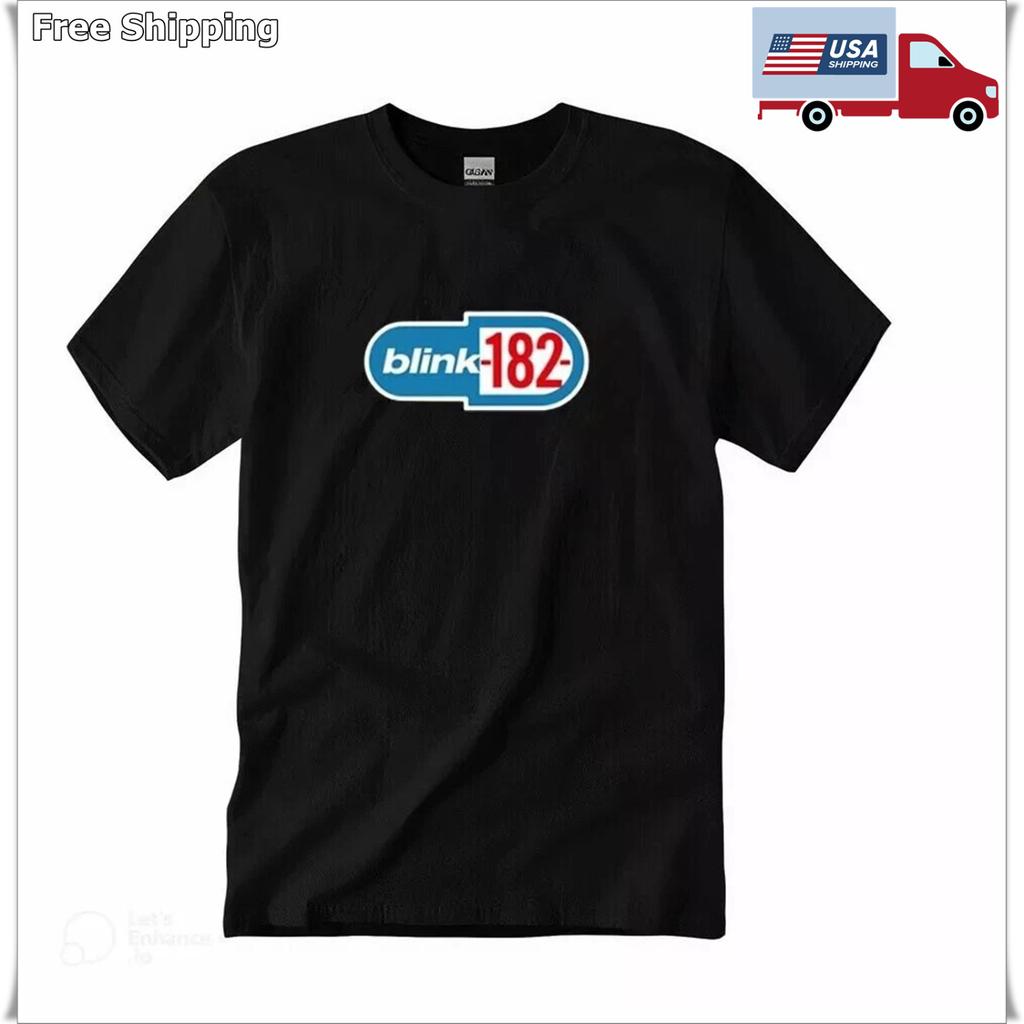 HOT! Blink 182 Punk Rock Band Unisex Cotton T-shirt, Size S To 5XL
