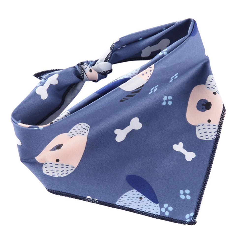 Popular pet triangle towel cat and dog universal cute bib scarf decoration small dog dog saliva towel