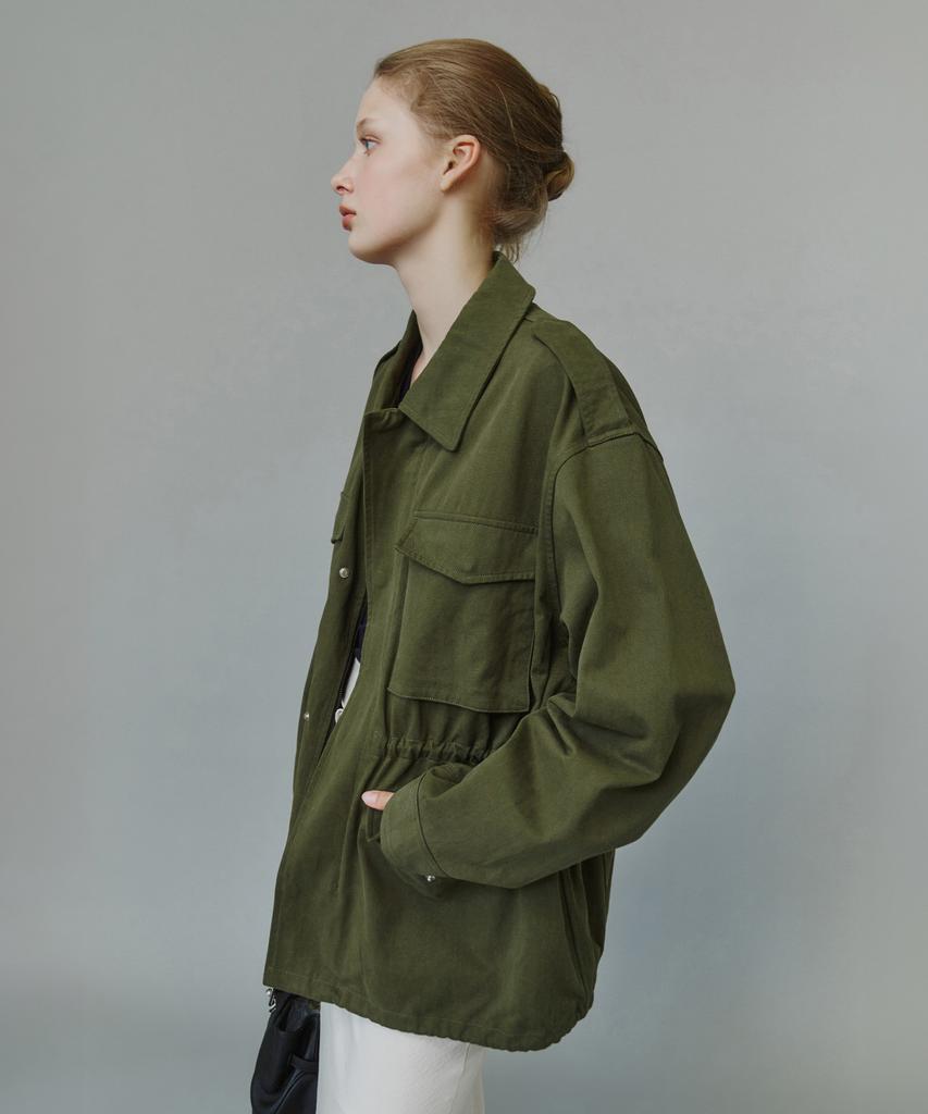 SIYAZU Siot4206 Vintage Field Jacket_Khaki