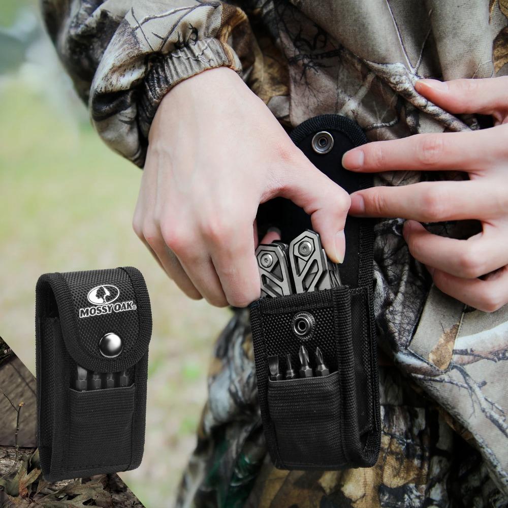 21 In 1 Multi Function Pliers Stainless Steel Portable Pocket Knife with Sheath for Outdoors