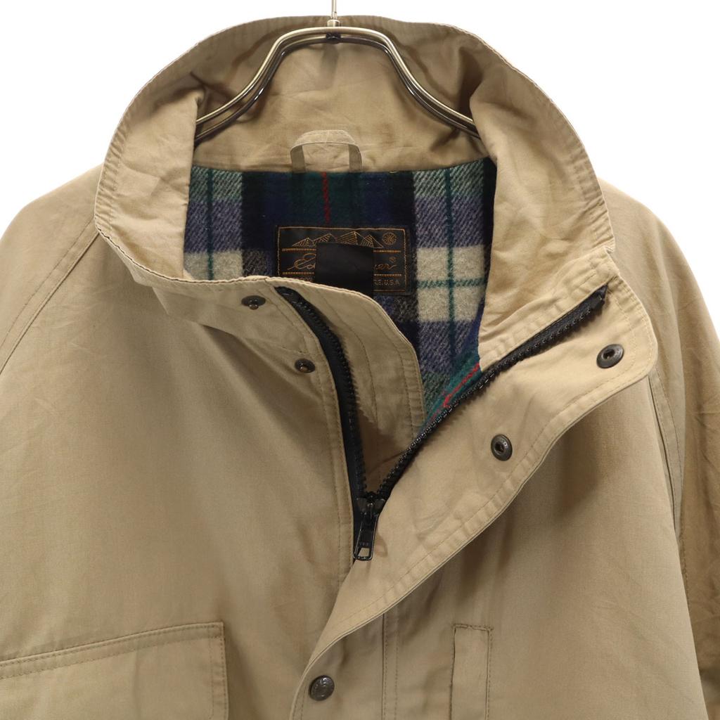 EDDIE BAUER 90er Jahre Alter Schwarzer Anhänger Mantel XL Gurege Outdoors Herren Gebraucht