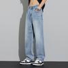 2026 Autumn/Winter Men's Retro High Street Loose Straight-Leg Jeans
