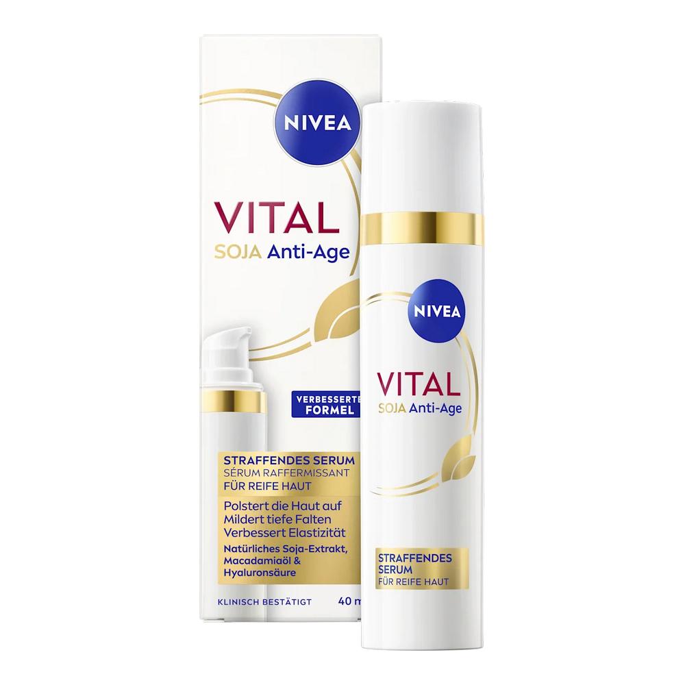 German Nivea Vital Soya Anti-Aging Serum 40Ml