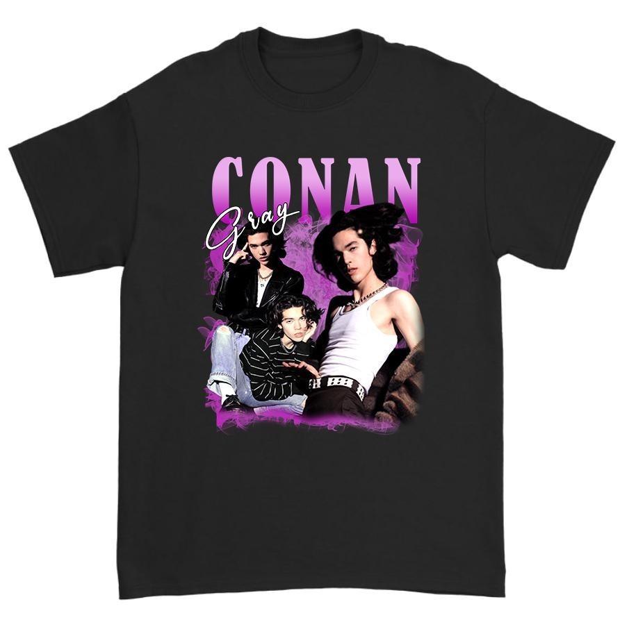 New Conan Gray unisex tshirt Black S234XL Short Sleeve ZL518 Unisex T-Shirt