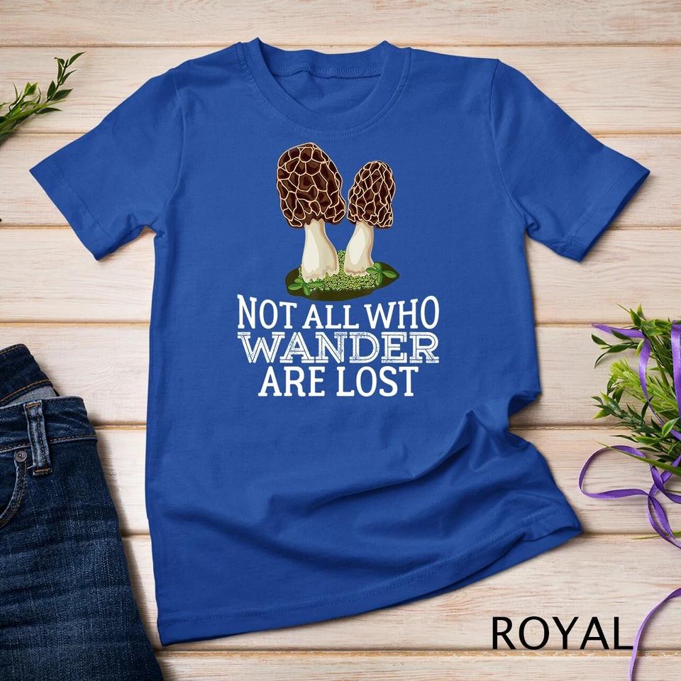 Funny Morel Mushroom Gift Foraging Mushroom Hunting Hunter TShirt Unisex T-shirt 9 S