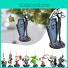 Stunning Nightmare Before Christmas Jack Sally Xmas Tree Pendant