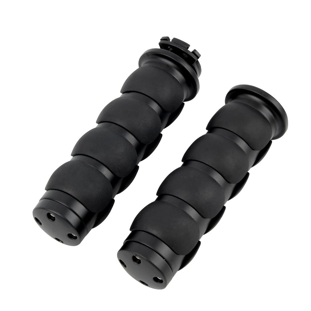 1" 25mm Motorcycle Billet Rubber Hand Grips Enduro Universal Motorbike Accessories For Harley Honda Kawasaki Non-slip Parts