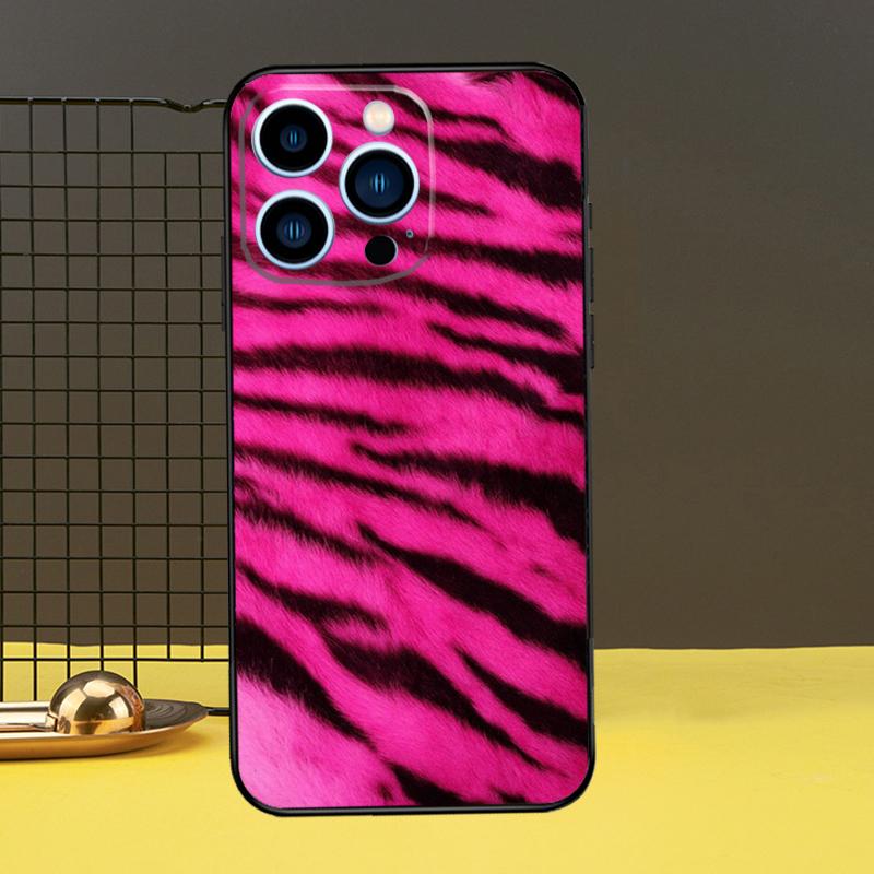 Tiger Zebra Leopard Print Case For iPhone 15 14 13 12 11 Pro Max X XR XS 7 8 Plus SE 2022 12 13 Mini Bumper Cover