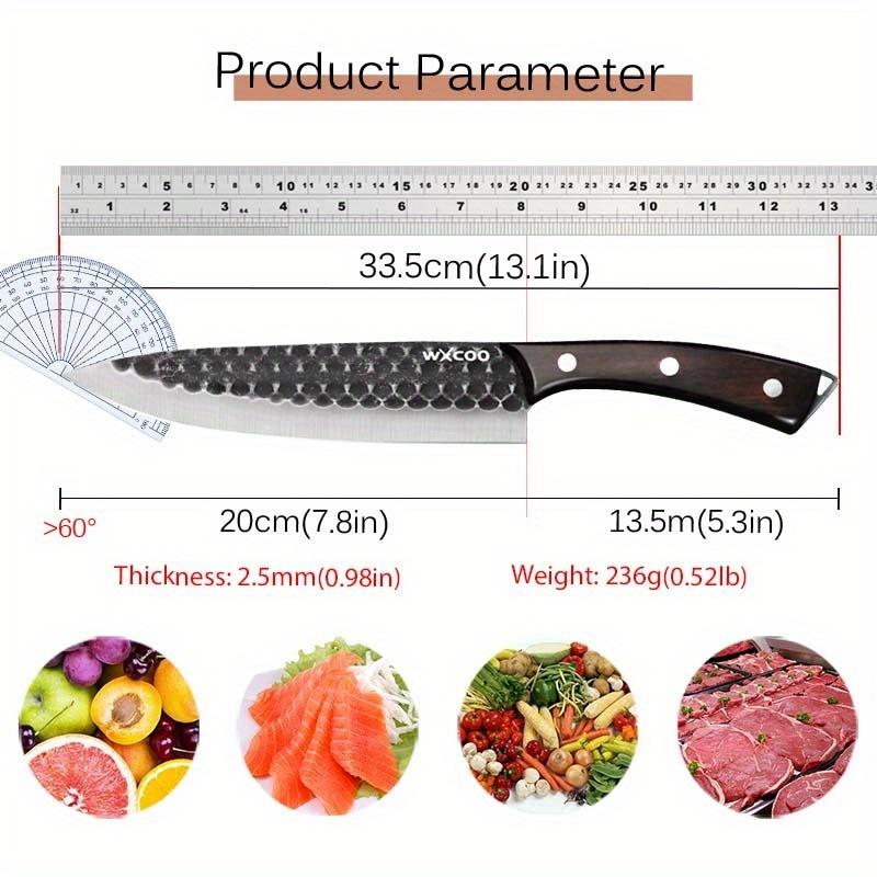 Professionelles Kochmesser Edelstahl Santoku Allzweck-Schälmesser Küchenutensilien-Sets Mehrzweckmesser