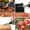 Kitchen Scissors,Heavy Duty Food scissors,Multipurpose Stainless Steel Food Scissors for Poultry,Fish, Meat, Vegetables Herbs, Bones, Dishwasher