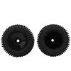 155mm Rubber Tire 82mm Hub Wheel Upgrade Parts for  Truck 1/8 RC Racing Car