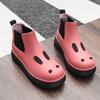 Martin rain boots cute student platform rain shoes adult women's waterproof shoes new water boots short boots non-slip rubber shoes women