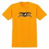 Anti Hero EAGLE LOGO Skateboard T Shirt GOLD