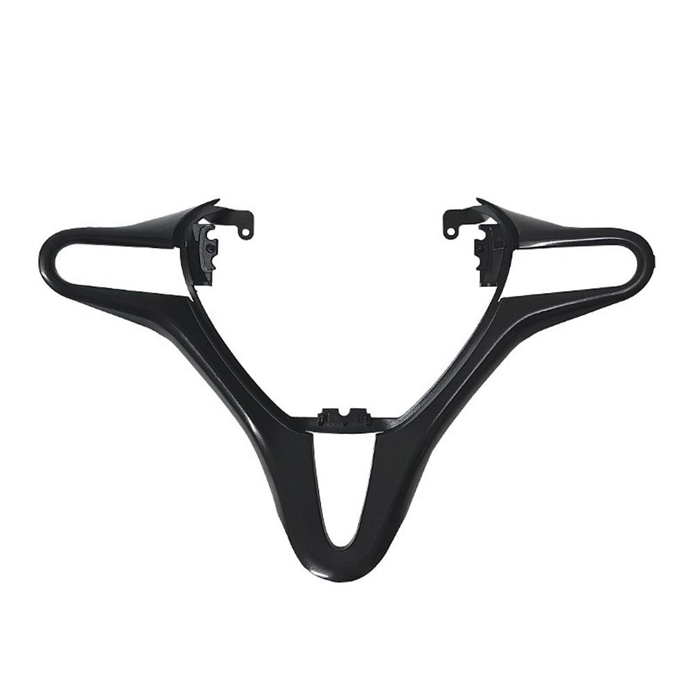 

ABS Sliver /Black For Honda CITY Fit 2009-2014 Car Interior Steering Wheel Trim Frame Center Button Cover Panel Molding Trim чёрный