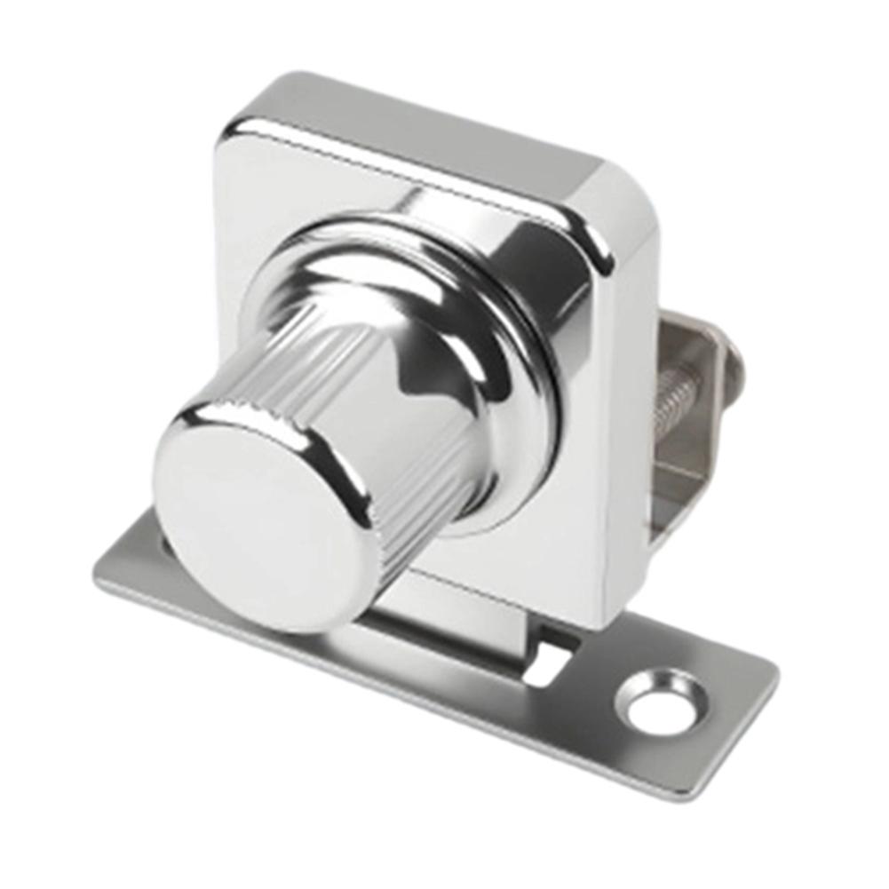 

1pc Zinc Alloy Glass Cabinet Door Lock For Home Office Bookshelves Wine Cabinets Accessories Easy Installation