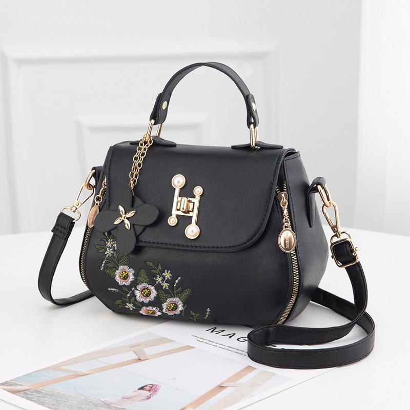 Material Pu Shoulder Bag Crossbody Underarm Bag Large Capacity Women Handbag