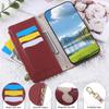 For Samsung Galaxy A25 A24 A23 A22 A21S A16 A15 A14 A13 A12 A06 A05 Wallet Case Crossbody Strap Card Holder Magnetic Snap Cover