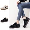 New Winter Women's Non-slip Comfortable Round Head Lace-up Board Shoes Piled Thickened Platform Casual Retro Cotton Shoes