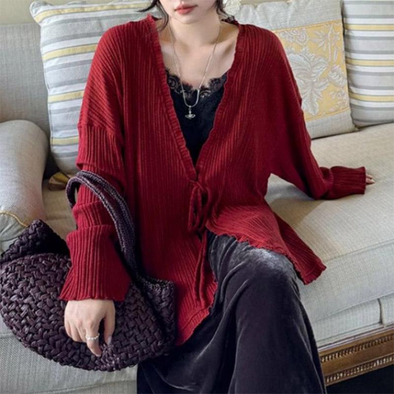 Cardigan Coat for Women Winter Oversize Solid Color Loose Long Sleeve Soft Top Coat