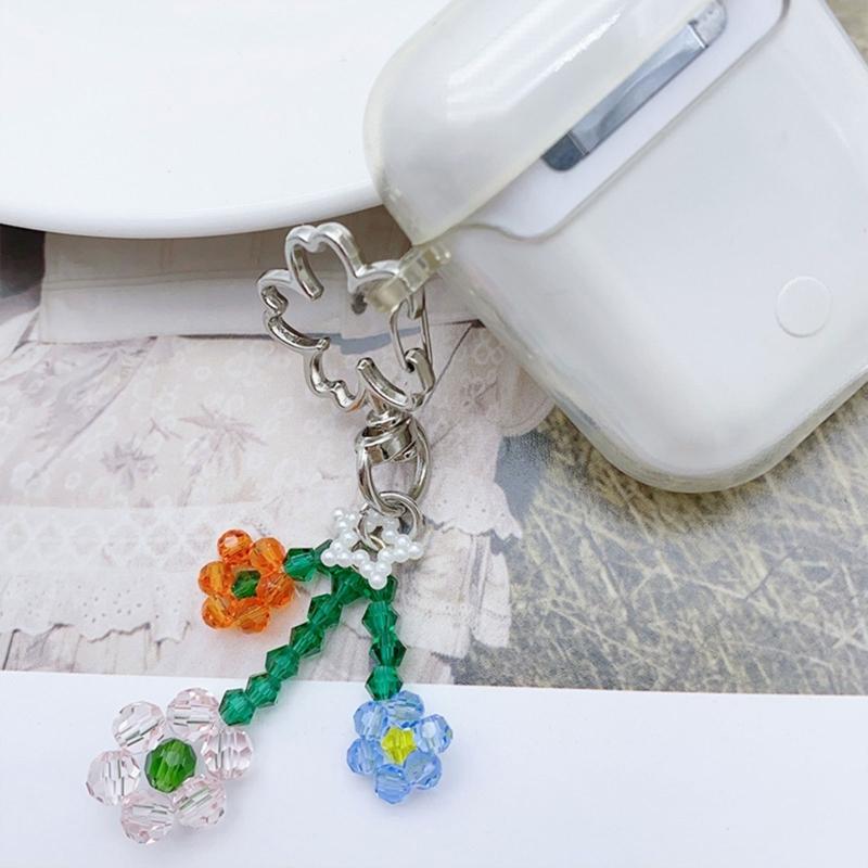Handmade Beads Keychain Durable Material for Detail Oriented Individuals