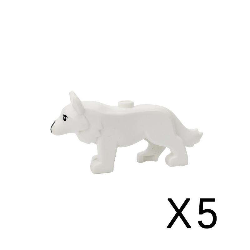 MOC Bricks Toys Model Farm Building blocks Cattle Horse Carriage Transport Vegetable Garden Flower Plant Friut Field Tree Animal
