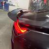 BMW i8 Carbon Fiber Rear Spoiler Fin - Top Model Exterior Accessory