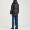 Levis Solid Color Hooded Long Sleeve Drawstring Down Jacket Women outerwear Black A0683-0000