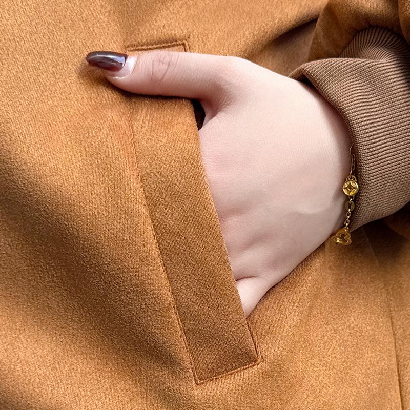 Modne damskie parki Zimowe kurtki z kapturem Luźne Plus Size Grube Ciepłe Okrycia wierzchnie Płaszcze damskie