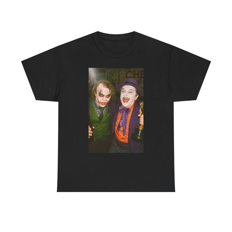 The Joker Funny Vintage Graphic Unisex T-shirt NEW Unisex Heavy Cotton Tee Graphic Tee L