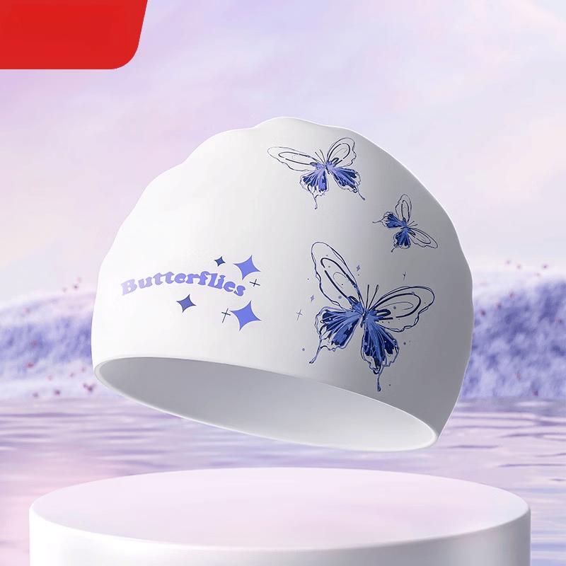 MDNG Silicone Long Hair Swim Cap