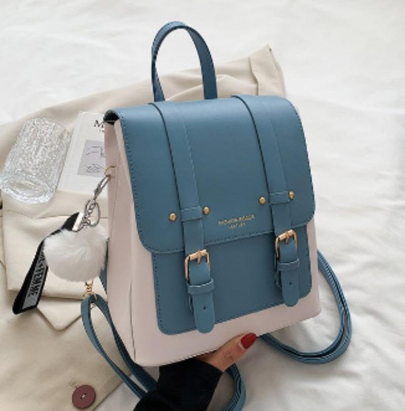 Ladies' Casual Backpack, Fashionable Student Bag, Versatile Travel Bag, Middle and High School Backpack
