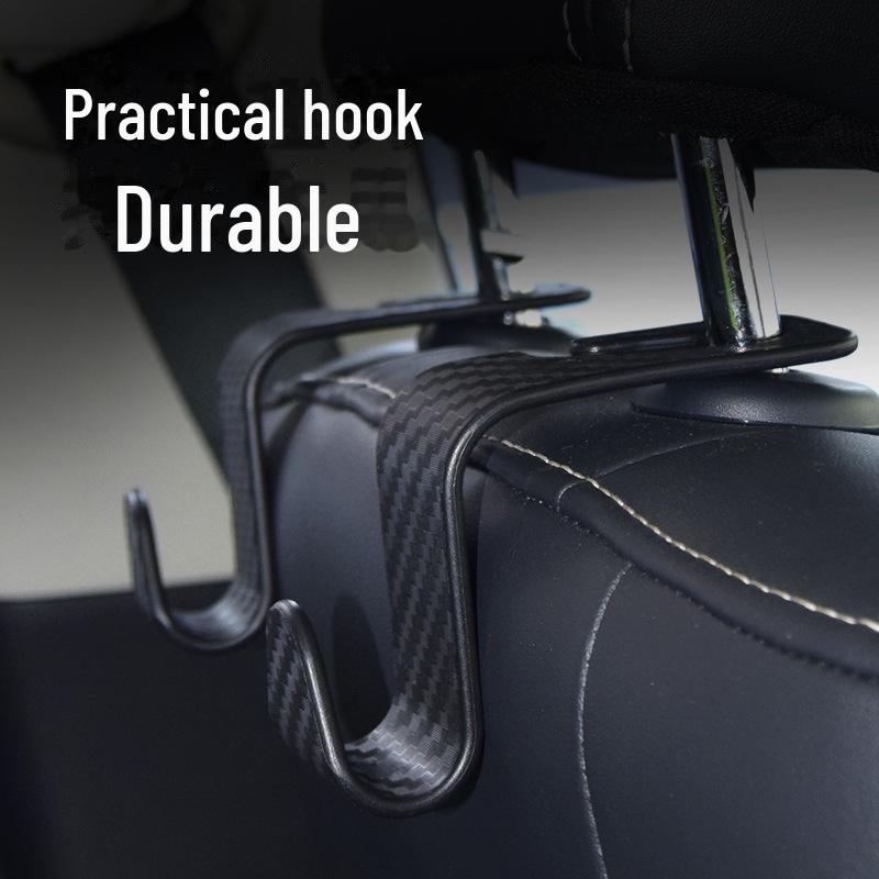 Carbon Fiber Hidden Car Seat Hook - Hot Sale!