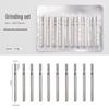 Russian Style Manicure Tool Set with Diamond & Tungsten Steel Grinding Heads