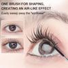 Long lasting curling mascara