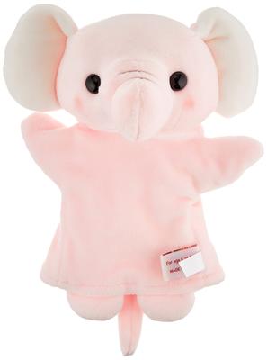 PUPPET COLLECTION ZOO Elephant Hand Puppet Pink for Kids