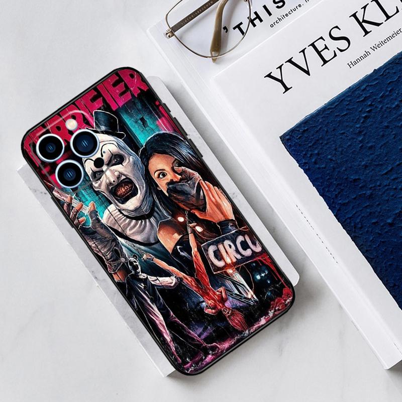 Terrifier Hoesje Voor iPhone 15 16 Pro Max 14 12 11 13 Pro Max Plus XR X XS Max 12 13 Mini Cover