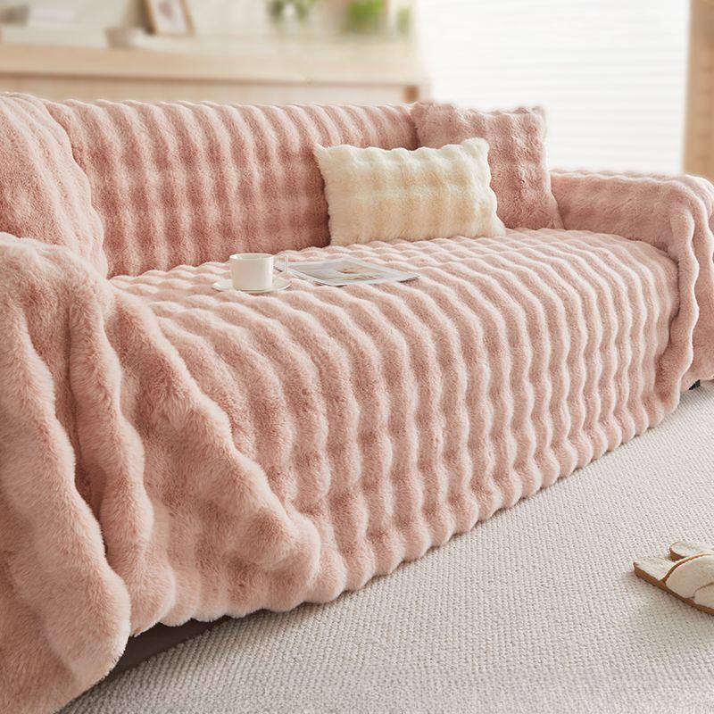 Sofa Überzug Stoff Winter Verdickt Anti-Katzenkratzer Sofa Überzug Plus Samt Überzug Sofa Kissen Kissen Sofa Handtuch Decke