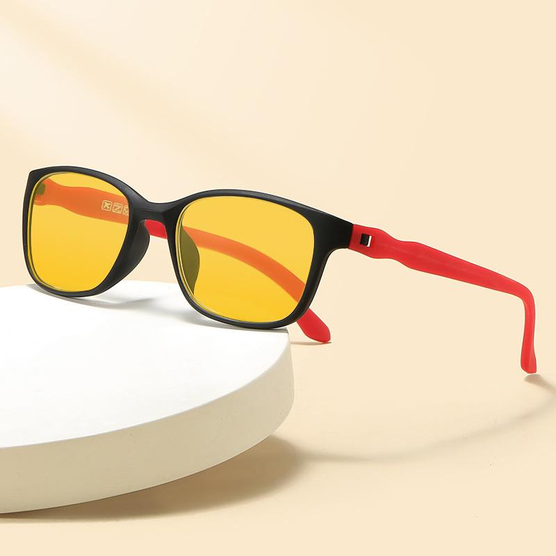 Multifunctional Night Vision Glasses for Men Male UV400 Riding Sports Sun Glasses Women Square Anti-blue Goggles TR90 Eyewear