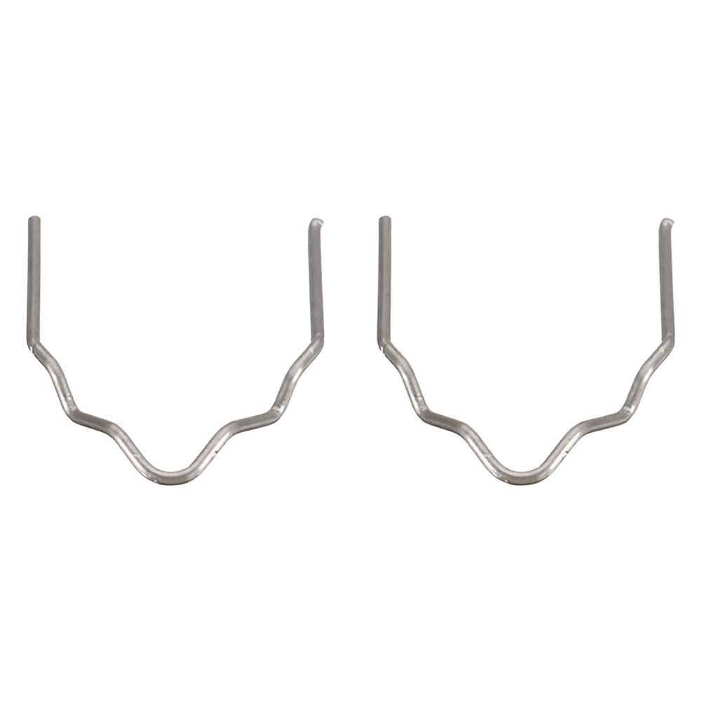 2 Set Silver Stainless Steel Hot Staples Welding Rods Welding Staples Wave Flat for Plastic Welding Hot Stapler Staples