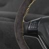 Suede Car Steering Wheel Cover Universal 38cm Leather Braid For Steering Wheel Hand Sewing Auto Steering Wrap With Needle