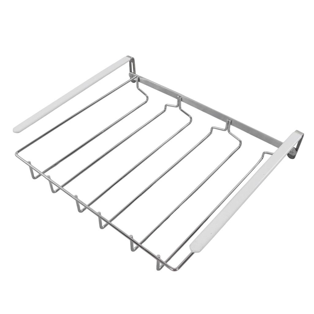 Weinglashalter Edelstahl Stanzfrei Weinglasregal Unter Schrank für Heim Kelchaufbewahrung