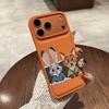 Seated Fox Case for Apple IPhone 17 Pro Max 16/15 Pro Cartoon 14/13/12/11 Leather X Soft Case