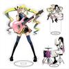 Rock Is A Lady's Modesty Acrylic Stand Model Plate Decoration Originality Desk Figure Display Fans Gift Cartoon Prime Products