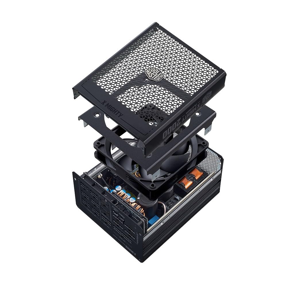 Cooler Master X Silent MAX Platinum 1300 with Mobius 80PLUS Platinum Certified Fan, [MPS-D001-AFAP-NBJP]