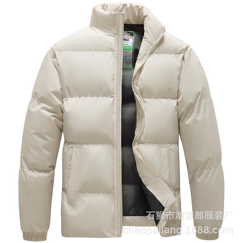 Couple padded jacket winter new flow stand-up collar thickened padded jacket brand large size feather Rong padded jacket men