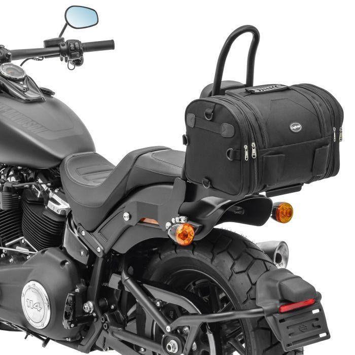 Sacoche Arrière Moto - Craftride RB1 - Rouleau 24-30L - Nylon 1200D - Housse de pluie incluse