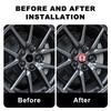 Para Honda 56MM Calota Central de Roda de Carro Adesivos com Logo Emblema de Aro Styling de Carro Para Honda Mugen Power TypeR Accord FIT HRV CRV Odys